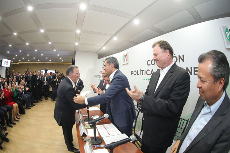 Me identifico con  el PRI y sus causas, afirma Meade