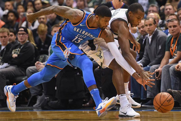 Thunder le pasa por encima a Milwaukee