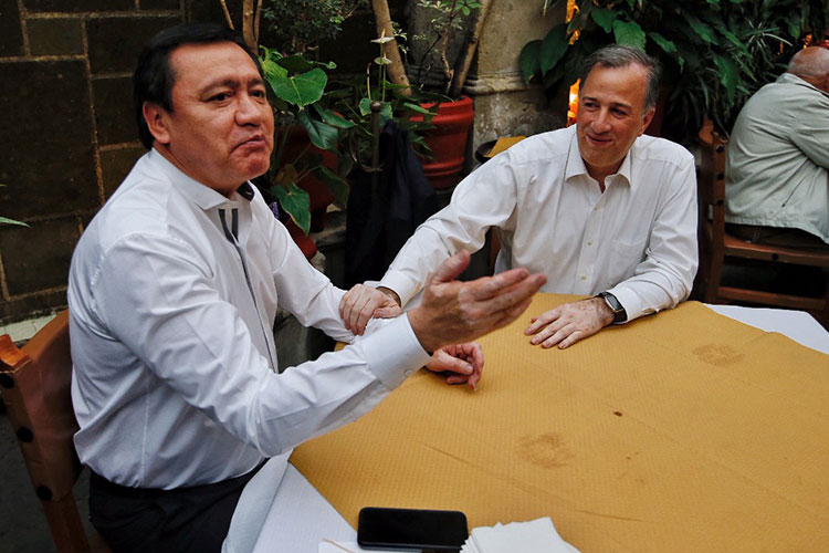 Meade y Osorio Chong cocinan operación cicatriz