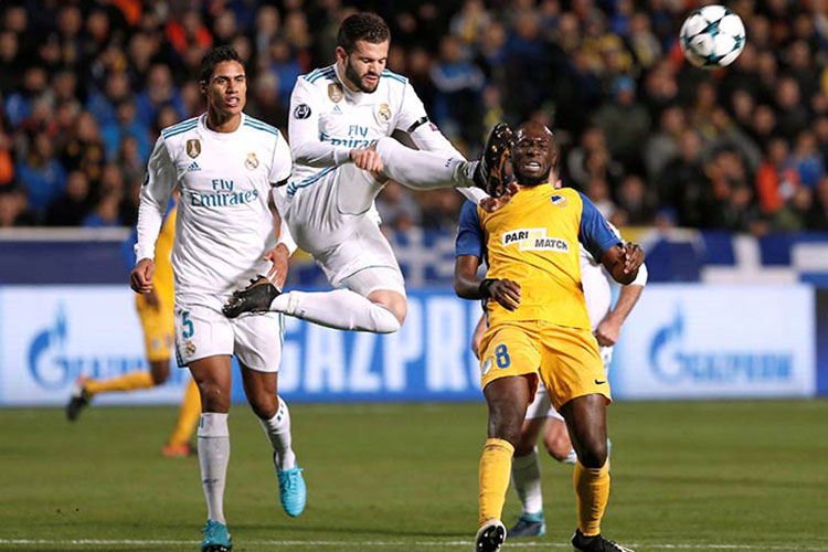 Real Madrid sella su pase a octavos con goleada