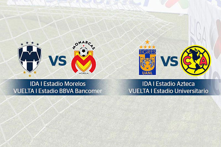 Así quedan las semifinales del Apertura 2017