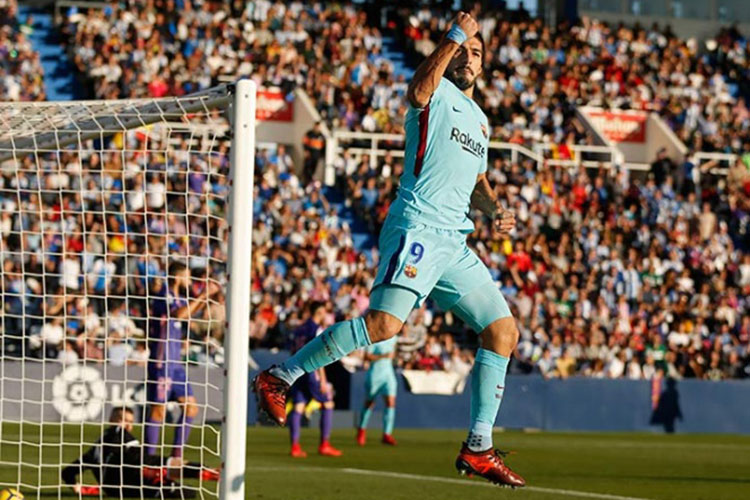 Barcelona sigue imparable; Suárez rompe sequía