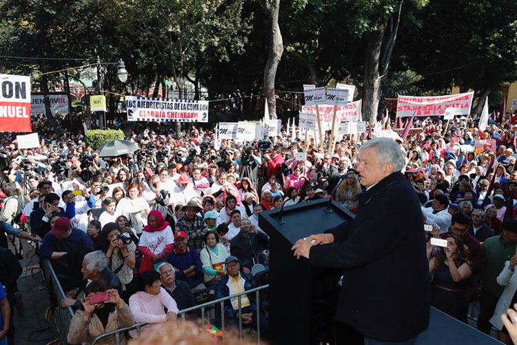 Pide AMLO tranquilidad luego de la aprobación de Ley de Seguridad Interior