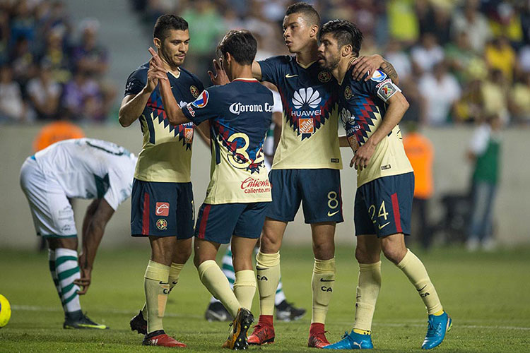 América encuentra los goles en partido de preparación