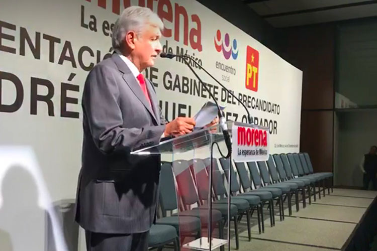 Este será el gabinete de AMLO si gana la Presidencia