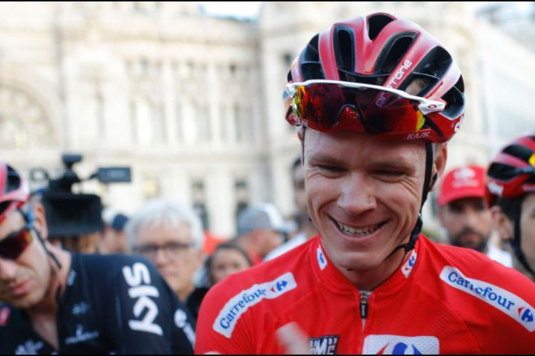 Confirman que Chris Froome salió positivo en control antidopaje