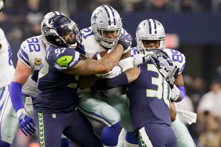 Dallas tiene triste Navidad; Seattle lo elimina