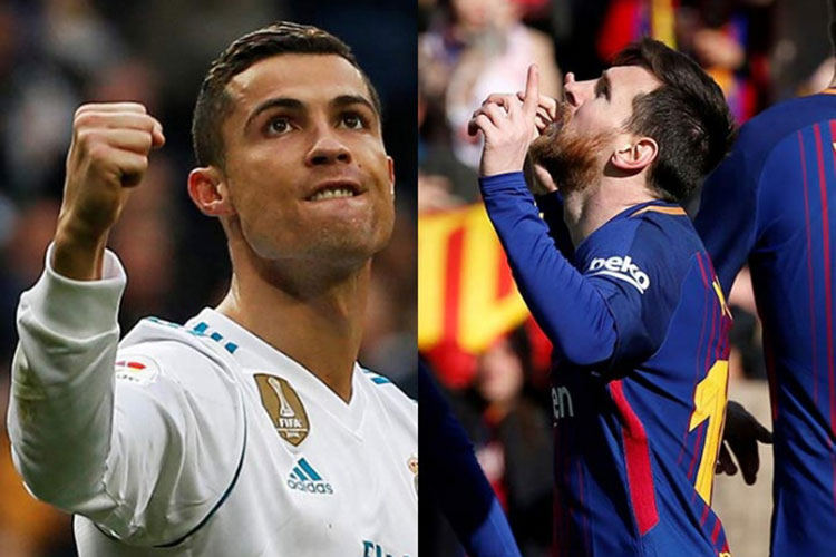 Cristiano y Messi, la última batalla del año