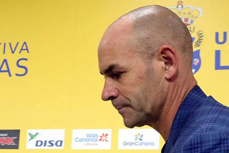 Jémez advierte de ‘guillotina’ a jugadores de Las Palmas