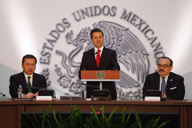 Promulga Peña Nieto Ley de Seguridad