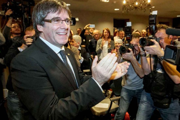 Retira justicia belga solicitud de extradición contra Puigdemont