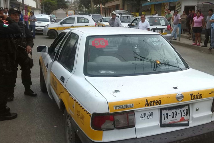 Taxistas evitan ingresar a 50 colonias del sur de Tamaulipas