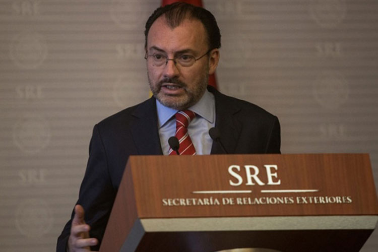Videgaray descarta contender en comicios de 2018