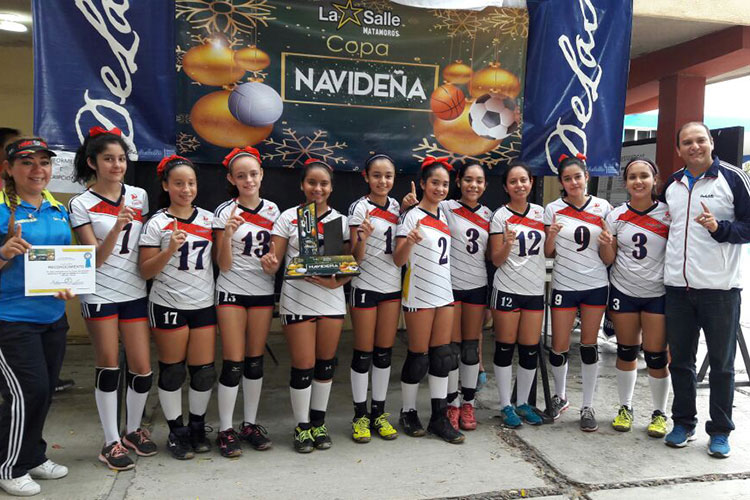 Celebran “Copa Navideña La Salle”