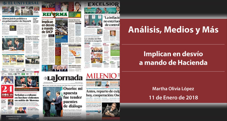 Implican en desvío a mando de Hacienda