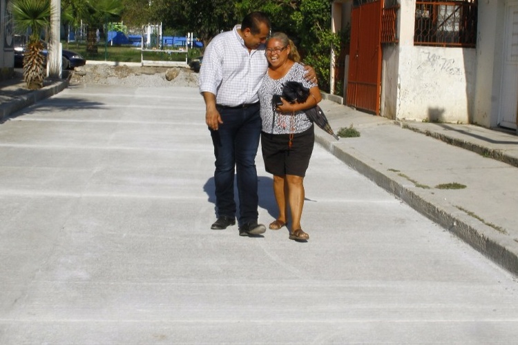 Iluminación y pavimentación en Victoria mejora en quince días