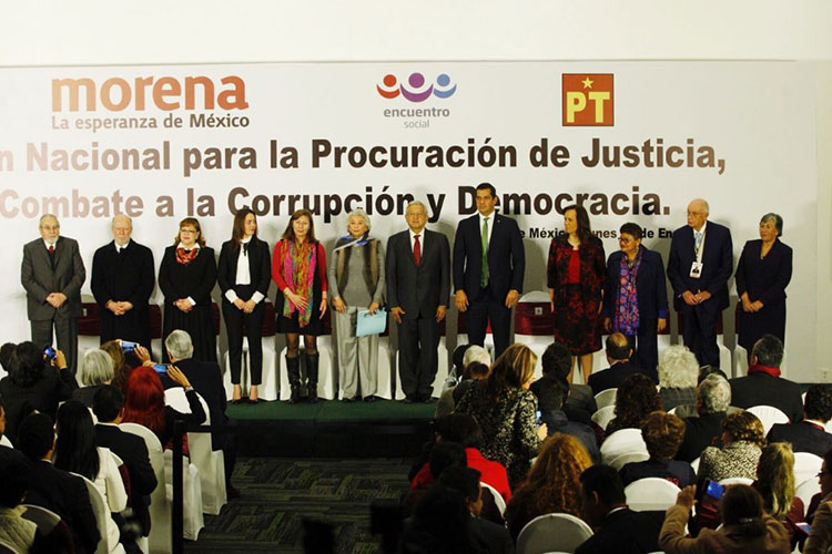 Presenta AMLO ternas para PGR y fiscalías electoral y anticorrupción