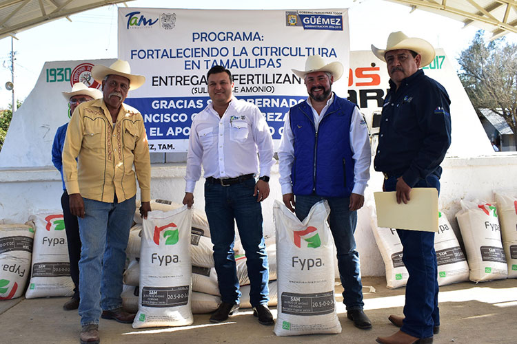 Entrega Desarrollo Rural 70 Toneladas de fertilizantes