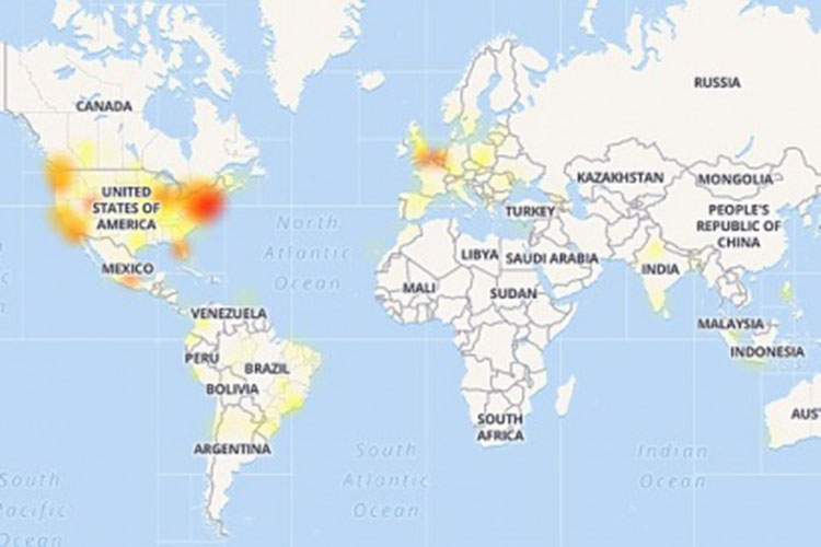 Reportan caída de Facebook e Instagram en diferentes partes del mundo