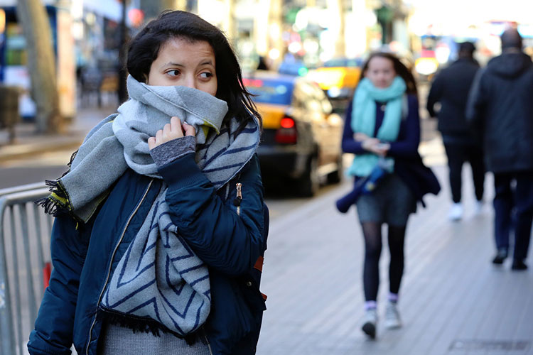 Se esperan temperaturas de 9°C en promedio