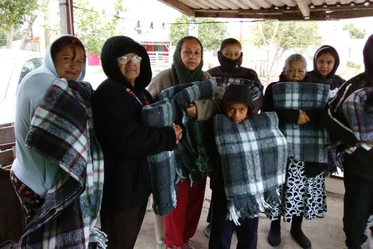 Gobierno y DIF Tamaulipas atienden a población ante bajas temperaturas