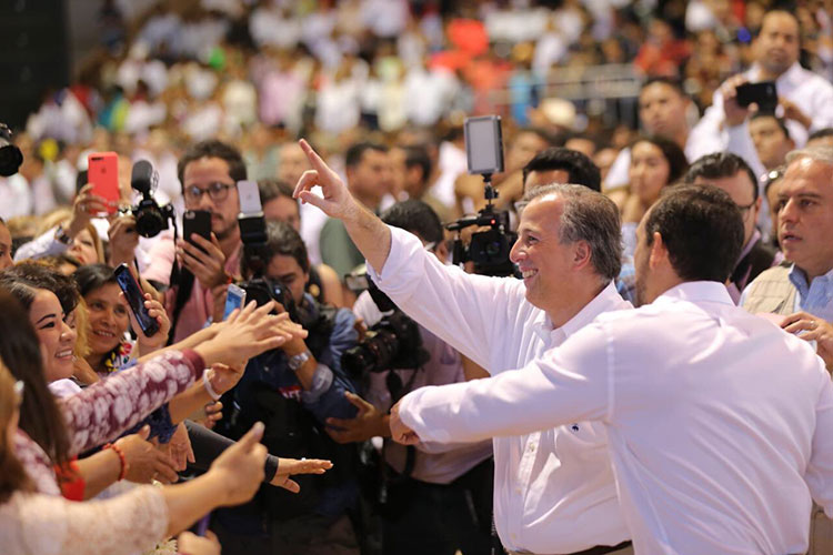 Llega Meade en medio de la crisis priista