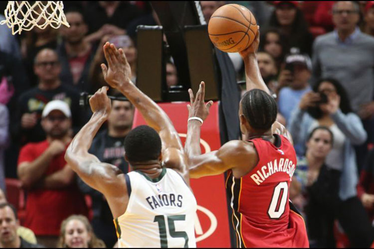Sufrida victoria del Heat ante Utah