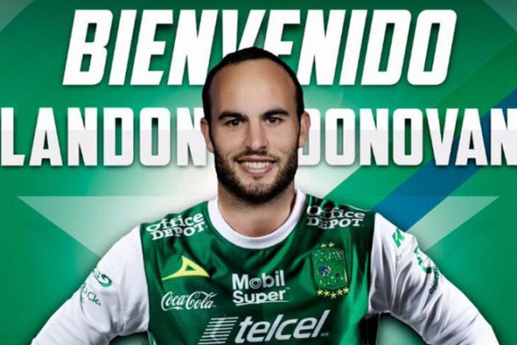 Landon Donovan se pinta de verde con el León