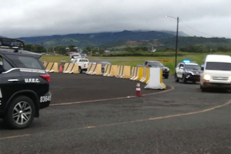 Borge llega al aeropuerto de Tocumen para extradición