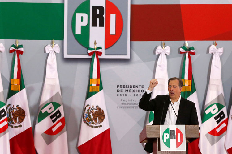 Rechaza PRI impugnar prohibición del INE en uso de apellido Meade