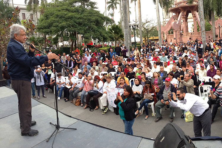 AMLO llega a Tampico