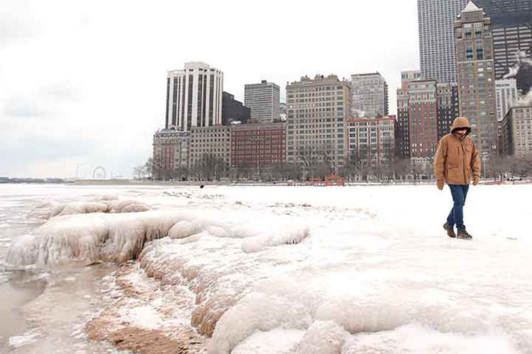 Frío extremo avanza por el sureste de Estados Unidos
