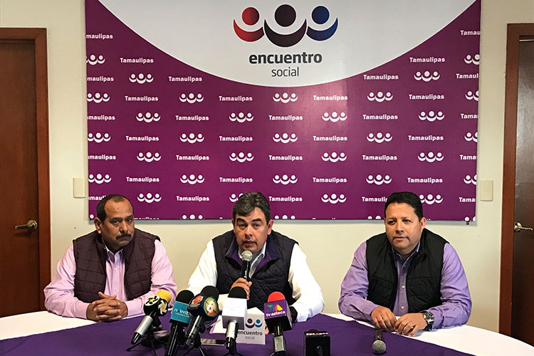 Entrega PES propuestas a coalición para candidatos a Alcaldes