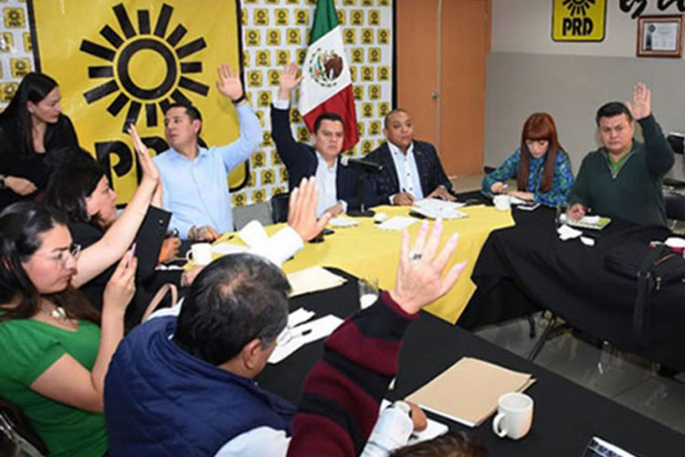 Avala PRD coalición en cinco estados rumbo la 2018