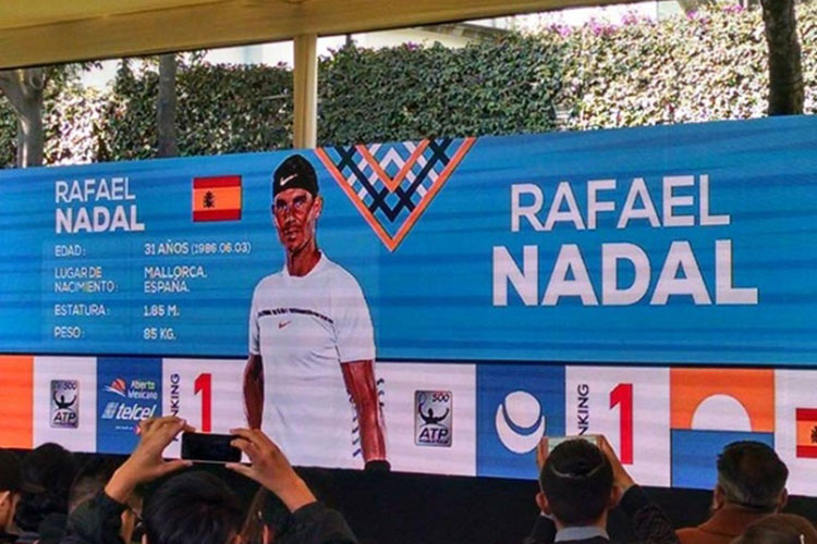 Que inicie la fiesta en el Abierto Mexicano