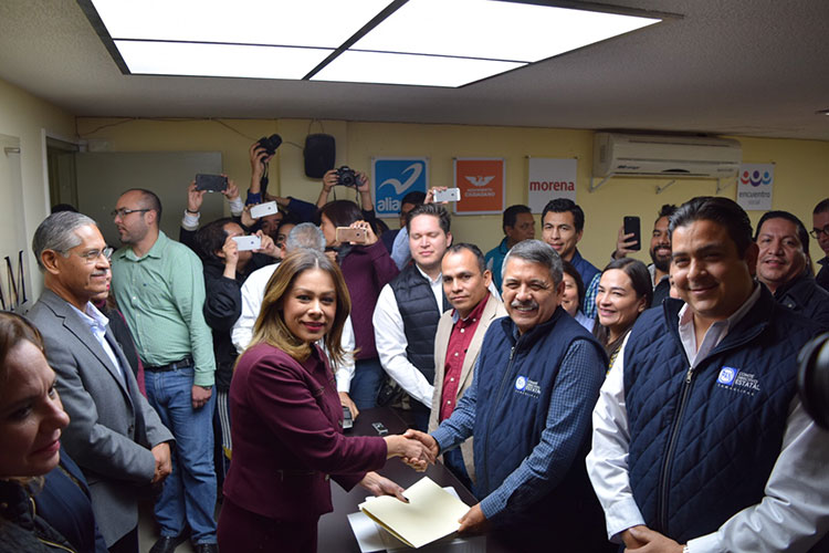 PAN, PRD y MC pondrán candidatos en 20 municipios