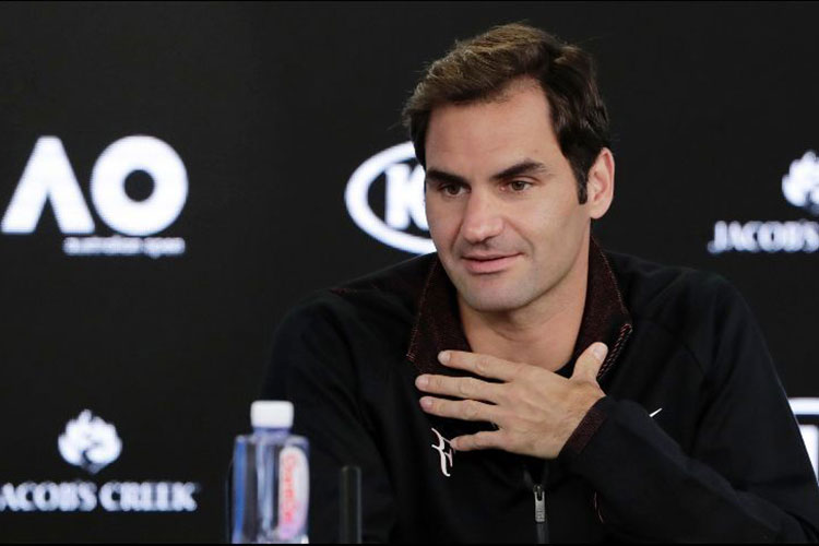 “Uno no puede ser favorito con 36 años”, dice Federer