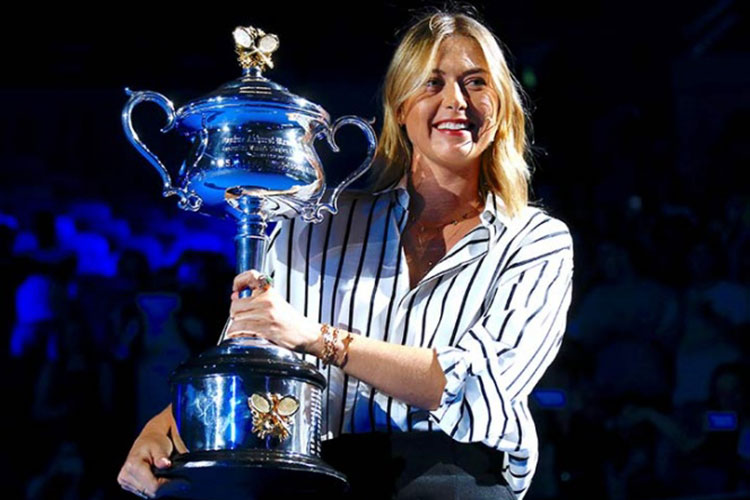 Aprendí de los momentos malos, admite Sharapova