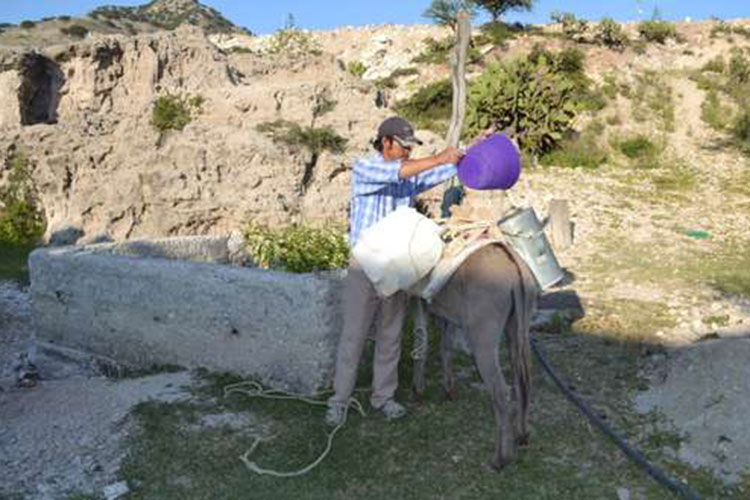 Abandonado, costoso sistema de agua potable en Hidalgo