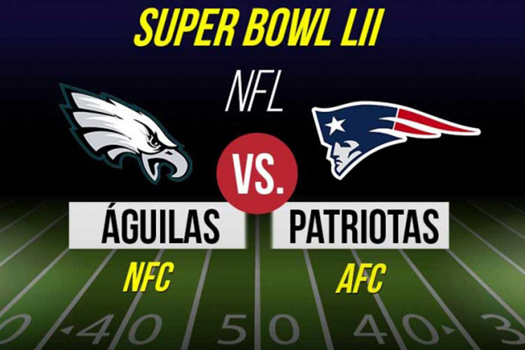 El Super Bowl LII lo disputarán Águilas y Pats