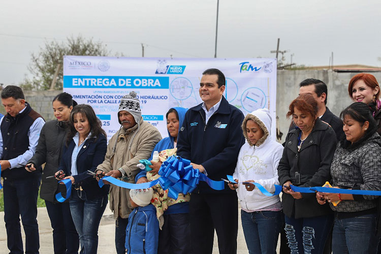 Cumple gobierno municipal con más pavimentaciones