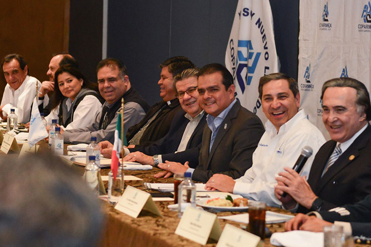 Comparte alcalde con Coparmex proyectos relevantes para 2018