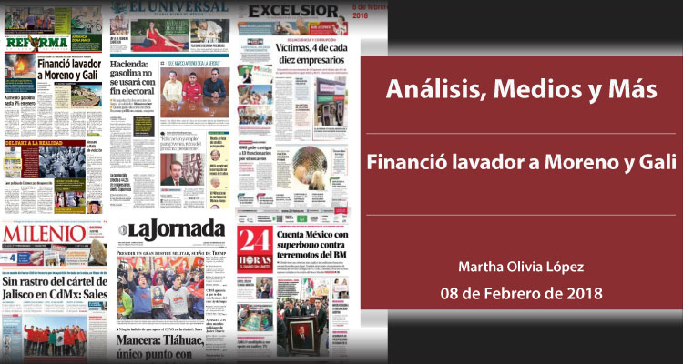 Financió lavador a Moreno y Gali