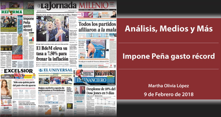 Impone Peña gasto récord