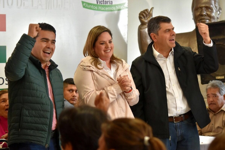 Recibe Ale Cardenas apoyo de la militancia priista del V distrito