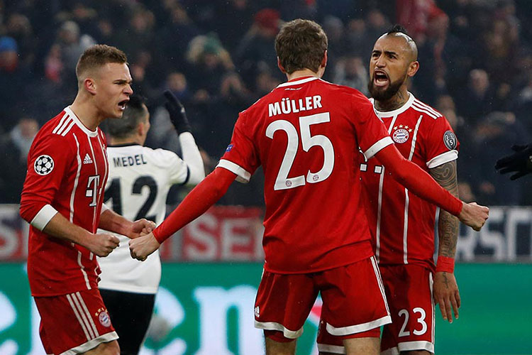 Bayern deja al Besiktas al borde del KO