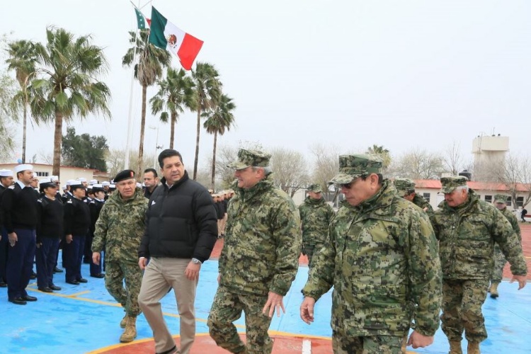 Dona Gobierno de Tamaulipas terreno a la Secretaría de Marina en Matamoros