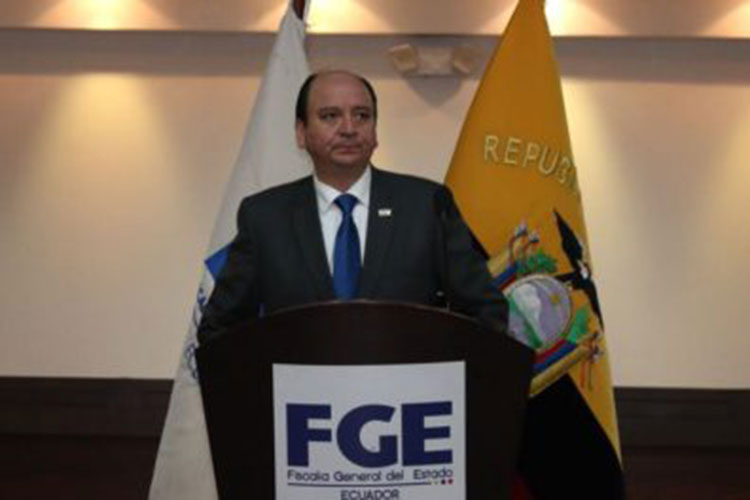 Fiscal de Ecuador denuncia amenazas por su investigación sobre Odebrecht