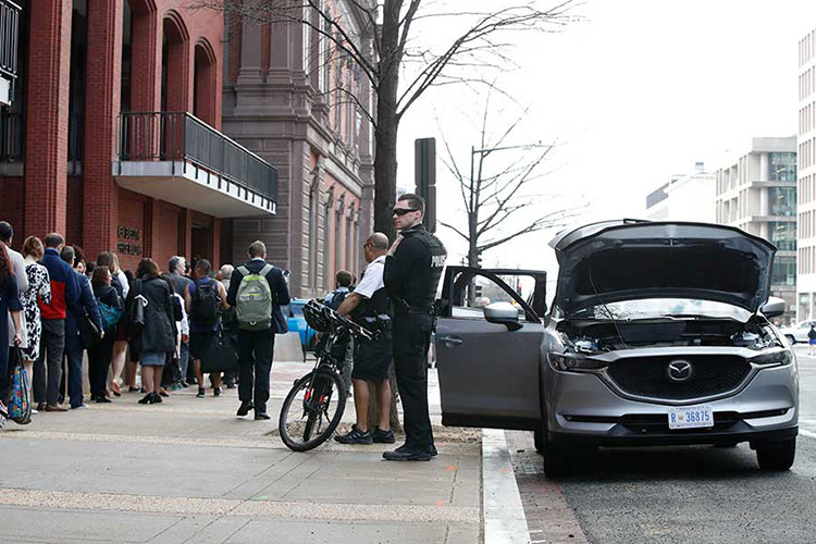 Auto sospechoso desató evacuación cerca de la Casa Blanca
