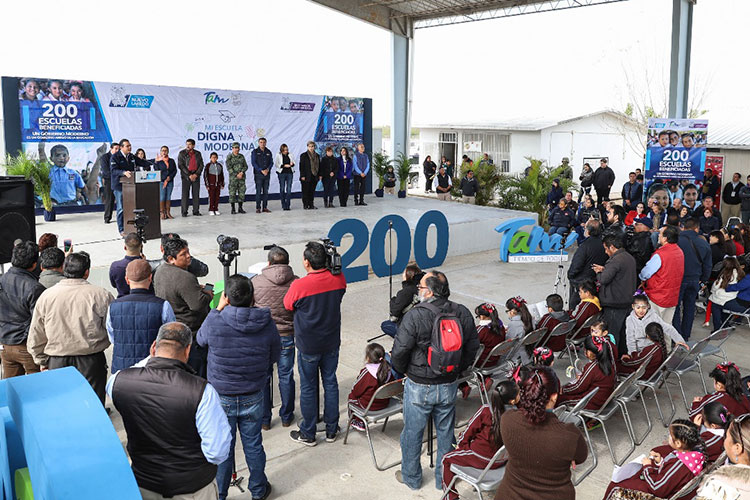 Meta lograda y superada 200 escuelas beneficiadas